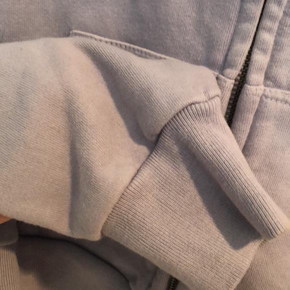 Lavender Purple John Galt Brandy Melville crop Hoodie - Picture 6 of 7